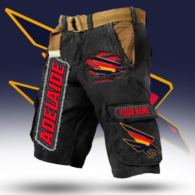 AFL Custom Name Premium Cargo Short Pants Gifts For Fans - Limited Edi