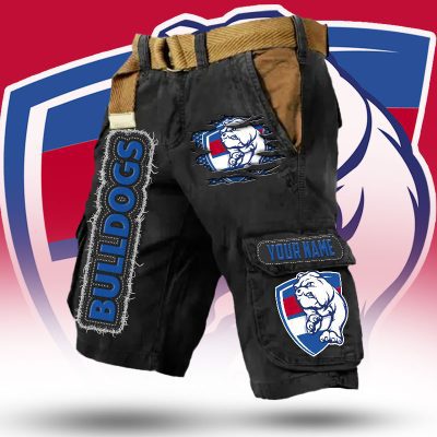 AFL Custom Name Premium Cargo Short Pants Gifts For Fans - Limited Edi