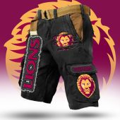 AFL Custom Name Premium Cargo Short Pants Gifts For Fans - Limited Edi