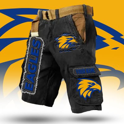 AFL Custom Name Premium Cargo Short Pants Gifts For Fans - Limited Edi