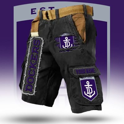 AFL Custom Name Premium Cargo Short Pants Gifts For Fans - Limited Edi