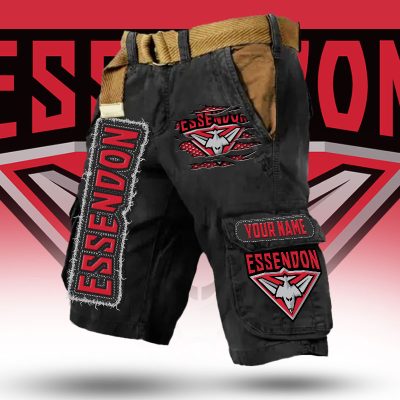 AFL Custom Name Premium Cargo Short Pants Gifts For Fans - Limited Edi