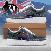 AFL Collingwood Football Club Custom Name Premium AF1 Shoes Gifts For Fans