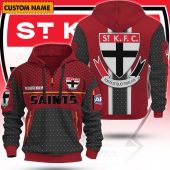 AFL Custom Name Half-zip Hoodie Gifts For Fans - Limited Edition