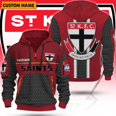 AFL Custom Name Half-zip Hoodie Gifts For Fans - Limited Edition