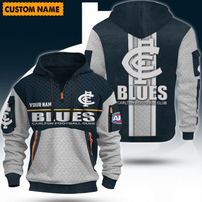 AFL Custom Name Half-zip Hoodie Gifts For Fans - Limited Edition