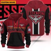 AFL Custom Name Half-zip Hoodie Gifts For Fans - Limited Edition