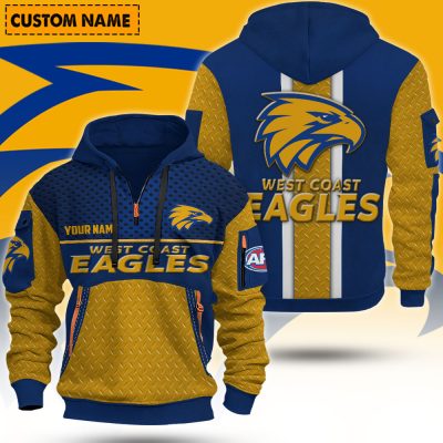 AFL Custom Name Half-zip Hoodie Gifts For Fans - Limited Edition