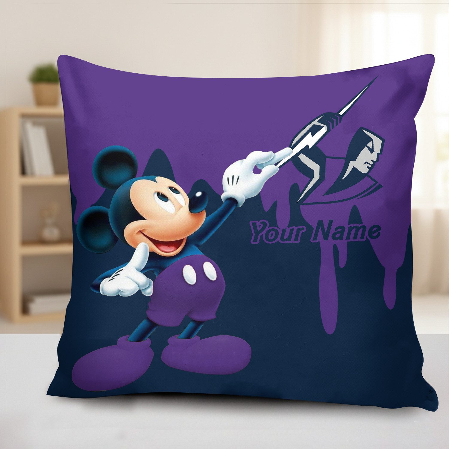 NRL Custom Name Pillow Cover Gifts For Fans Limited Edition NRL Custom Name Pillow Cover Gifts For Fans Limited Edition