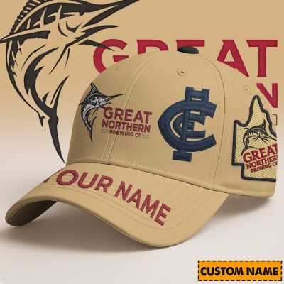 AFL x Great Northern Beer Custom Name Cap Gifts For Fans - Limited Edi
