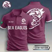 NRL Custom Name Polo Gifts For Fans  Limited Edition