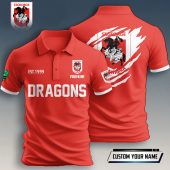NRL Custom Name Polo Gifts For Fans  Limited Edition