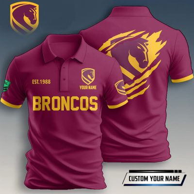 NRL Custom Name Polo Gifts For Fans  Limited Edition
