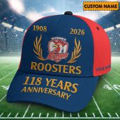 NRL Anniversary Classic Cap Custom Name Gifts For Fans  Limited Editi