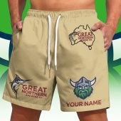 NRL x Great Northern Beer Short Pants Custom Name Gifts For Fans - Lim