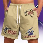NRL x Great Northern Beer Short Pants Custom Name Gifts For Fans - Lim
