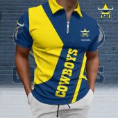 NRL Zip Polo Custom Name Gifts For Fans - Limited Edition