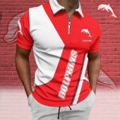 NRL Zip Polo Custom Name Gifts For Fans - Limited Edition