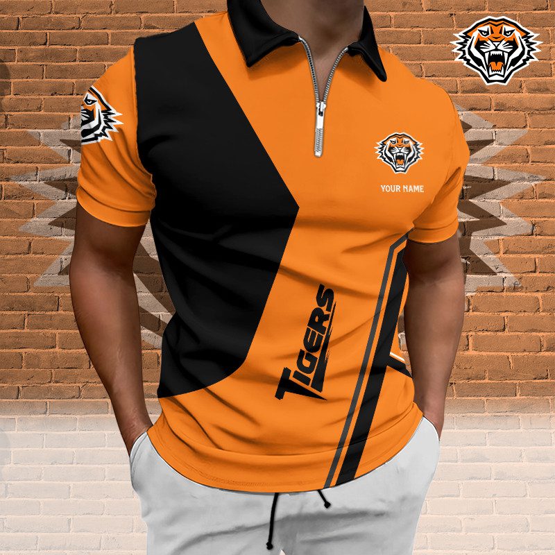 NRL Zip Polo Custom Name Gifts For Fans - Limited Edition NRL Zip Polo Custom Name Gifts For Fans - Limited Edition