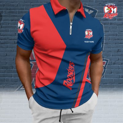 NRL Zip Polo Custom Name Gifts For Fans - Limited Edition