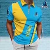 NRL Zip Polo Custom Name Gifts For Fans - Limited Edition