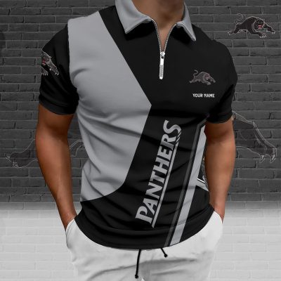 NRL Zip Polo Custom Name Gifts For Fans - Limited Edition