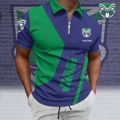 NRL Zip Polo Custom Name Gifts For Fans - Limited Edition