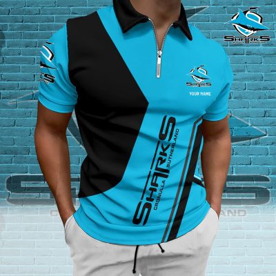 NRL Zip Polo Custom Name Gifts For Fans - Limited Edition