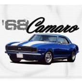 Chevrolet Camaro 1968 Fleece Blanket