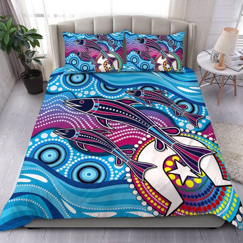 Australia Bedding Set Aboriginal Art Painting Fishaholic Australia Bedding Set Aboriginal Art Painting Fishaholic