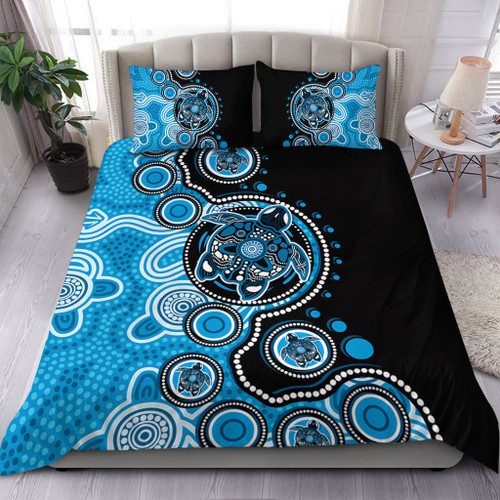 Australia Bedding Set Indigenous Turtle Aboriginal Dot Art Australia Bedding Set Indigenous Turtle Aboriginal Dot Art