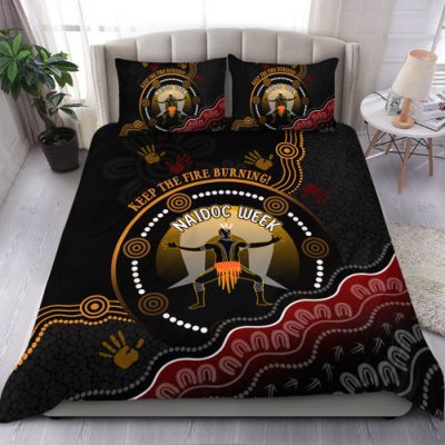 Australia Bedding Set Naidoc Week Aboriginal Inspired And Torres Strait Islander Culture