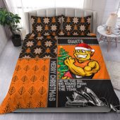 GWS GIANTS Bedding Set Christmas Magic Knit Style Winter Glow