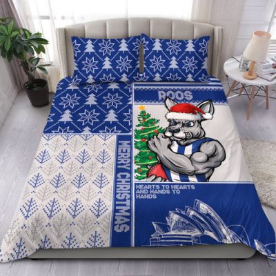 North Melbourne Bedding Set Christmas Magic Knit Style Winter Glow