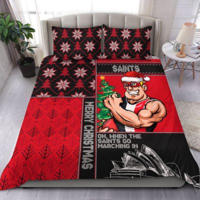 St Kilda Bedding Set Christmas Magic Knit Style Winter Glow
