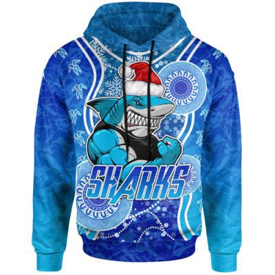 Cronulla-Sutherland Sharks Hoodie - Custom Indigenous Super Cronulla-Sutherland Sharks Hoodie