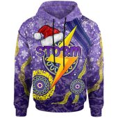 Melbourne Storm Christmas Hoodie - Custom Christmas Super Melbourne Storm Hoodie