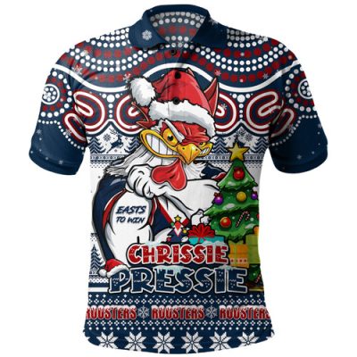 Sydney Roosters Polo Shirt Aussie Ugly Christmas For Die Hard Fan Supporters
