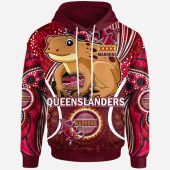 Cane Toads Hoodie - Custom QLD Cane Toadss With Art Personalised Player And Number Hoodie