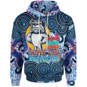 Canterbury-Bankstown Bulldogs Hoodie - Custom Canterbury-Bankstown Bulldogs Father's Day Supper Dad Hoodie