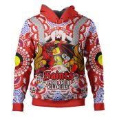St. George Illawarra Dragons Naidoc Hoodie - Custom Saints Naidoc Week For Our Elders Aboriginal Inspired Hoodie