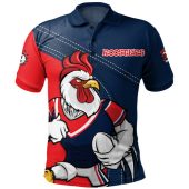 Sydney Roosters Polo Shirt Custom Team Of Us Die Hard Fan Supporters