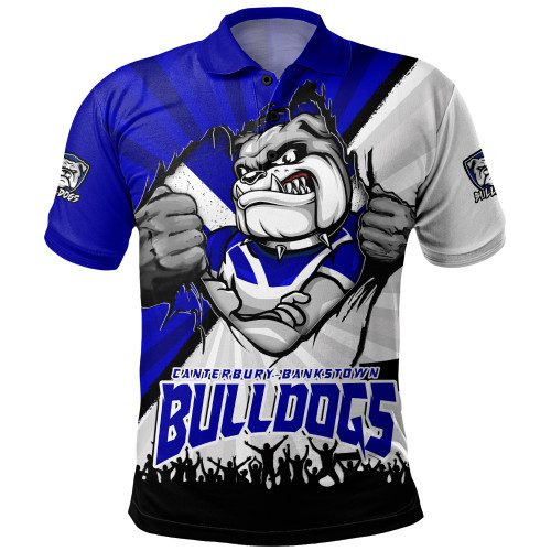 Canterbury-Bankstown Bulldogs Polo Shirt Fearless Soul Series Canterbury-Bankstown Bulldogs Polo Shirt Fearless Soul Series