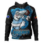 Cronulla-Sutherland Sharks Hoodie Power Through Generations NAIDOC Edition