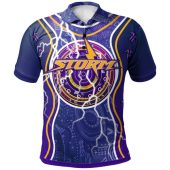 Melbourne Storm Polo Shirt - Indigenous Melbourne Storm