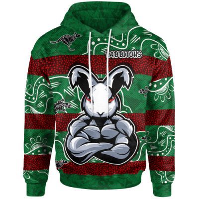 Australia Hoodie - Indigenous Super Australia South Sydney Rabbitohs