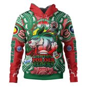 South Sydney Rabbitohs Hoodie - Custom Souths Super Bunny Naidoc Week For Our Elders Aboriginal Inspired Hoodie