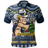 North Queensland Cowboys Polo Shirt Aussie Ugly Christmas For Die Hard Fan Supporters
