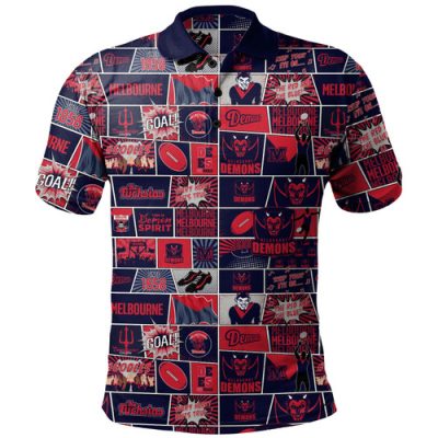 Melbourne Polo Shirt Legacy Of The Pride Comic Style