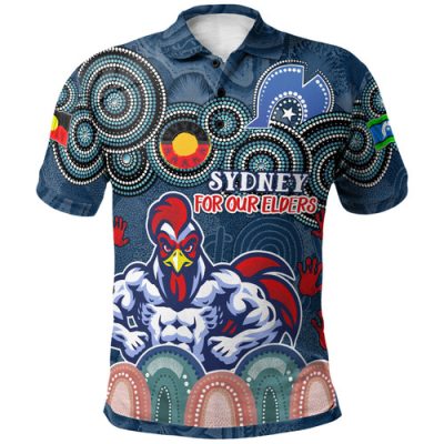 Australia Sydney Naidoc Polo Shirt - Custom For Our Elders Polo Shirt
